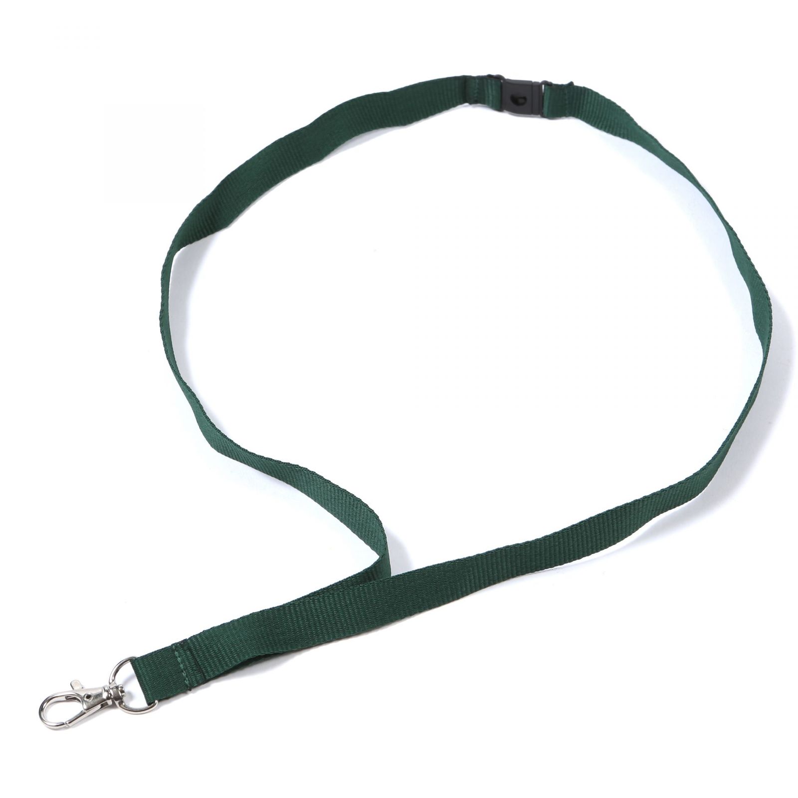 Plain Dark Green Lanyards