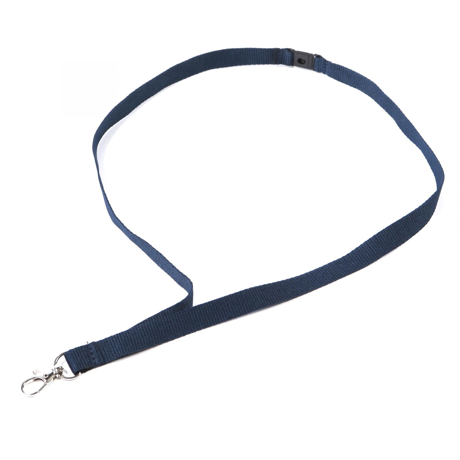 Plain Navy Blue Lanyards