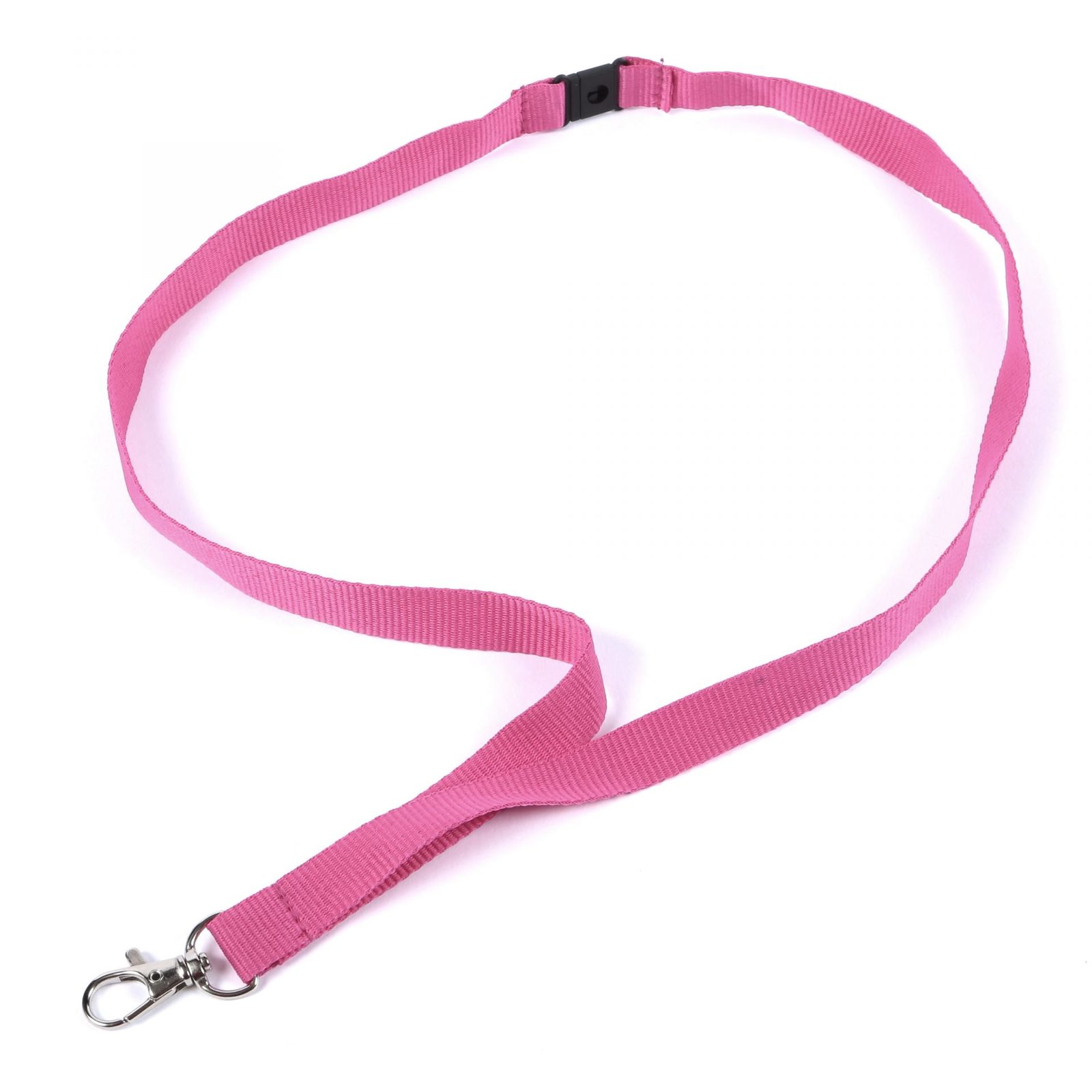 Plain Pink Lanyards