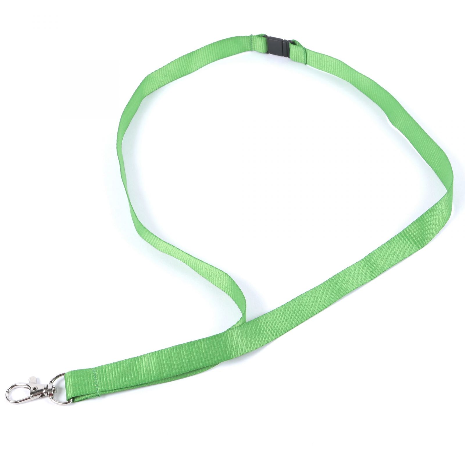 Plain Hex Green Lanyards1