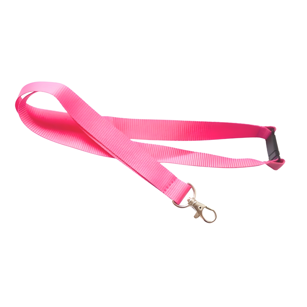 plain pink lanyards1